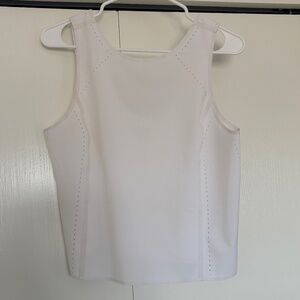 Athleta Terra Crop Tank White Sz S